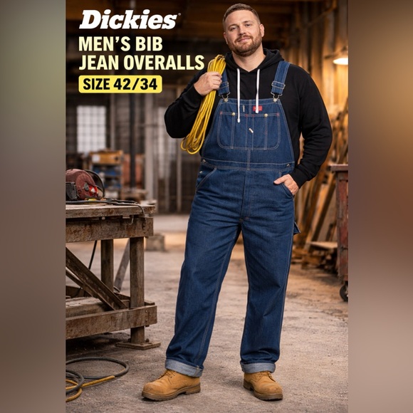 Dickies Other - 155. NWT Dickies Men's Bib Overall